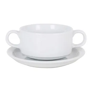 

Set of Soup Bowls Cambridge Ii 300 ml White