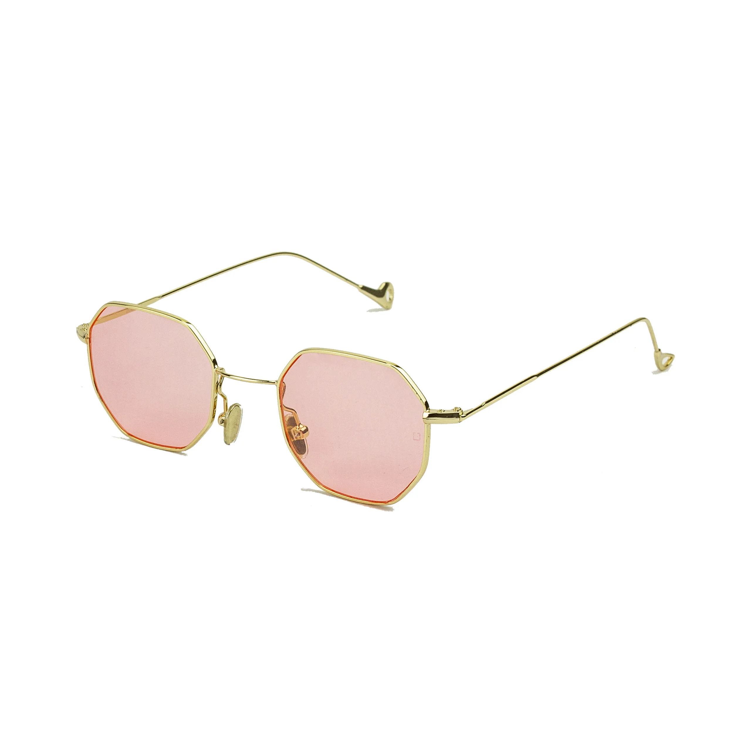 Zolo eyewear розовые шестигранные солнцезащитные очки сезон - Цвет линз: Розовый