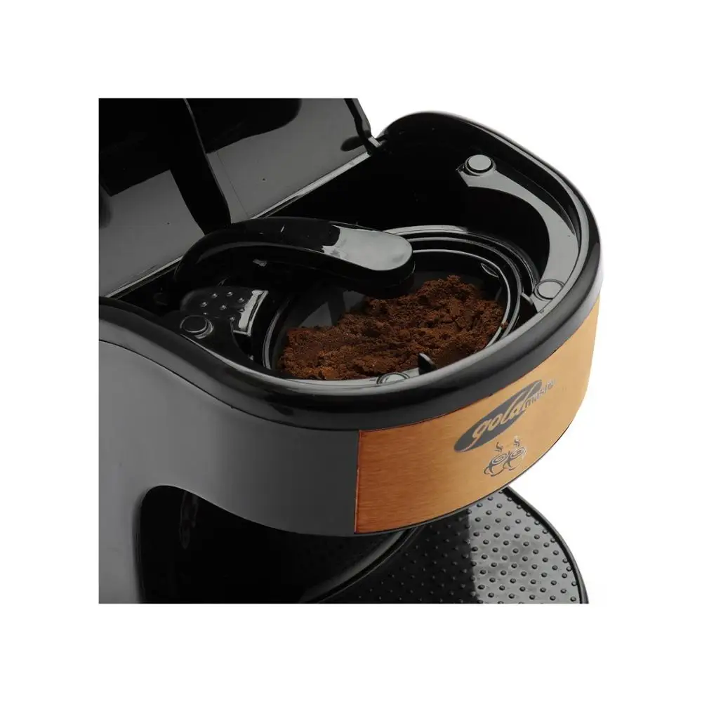 Кофемашина Goldmaster Filtre с фильтром автоматическая мини кофеварка для чая и кофе в