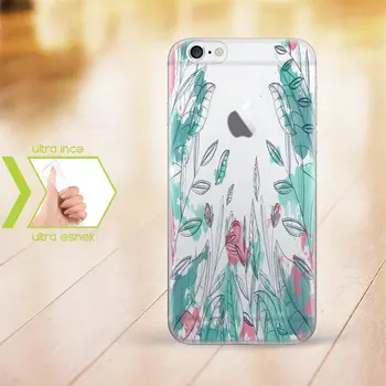 

Personalized iPhone 6-6 Plus Thin Transparent Silicone Phone Cover (Leaf Temalı-9)