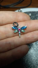 Bangle Dragonfly Charm Jewelry Make-Beads Diy Bracelet 925-Sterling-Silver Bamoer Original
