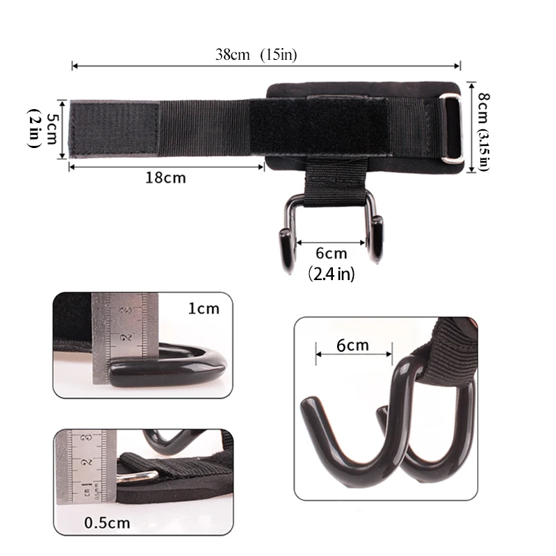 Accessoires Fitness,Sangles réglables à crochets en acier,sangles de ...