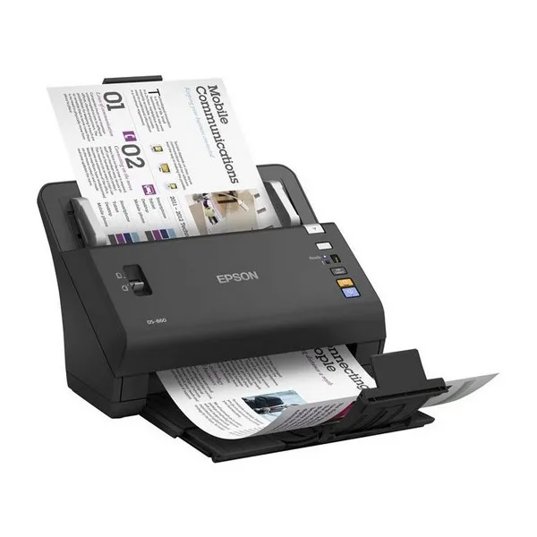 Двойной сканер лица Epson DS-860 300 точек/дюйм USB 2,0 LAN черный