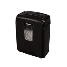 Измельчитель бумаги Micro-Cut Fellowes 8Cd 14 L 4x35mm черный
