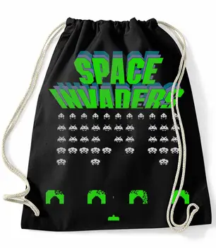 

BAG-BACKPACK-SPACE INVADERS-ARCADE-RETRO GAME-80'S