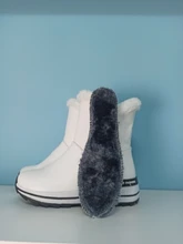 Ankle-Boots Plush Girls Boys Winter Flat Zipper ISSIENA Down with PU Snow Snow