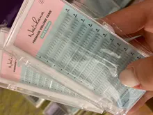 NATUHANA-pestañas postizas 2D 3D 4D 5D 6D, tallo corto, prefabricadas, volumen ruso, plumas de visón falso, extensiones de pestañas prefabricadas, maquillaje Cilios