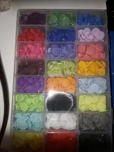 Juego de botones a presión de plástico T5 con alicate para sastre familiar, kit de herramientas, contenedores organizadores de costura de fácil sustitución de broches, DIY, por 360 uds.