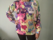 Sweater Pullover Embroidery Animal Knitting Harajuku Fluffy Cartoon Women Kawaii Warm