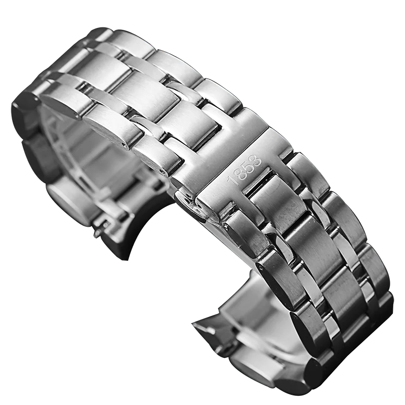 18 22 23 24 мм ремешок для часов из нержавеющей стали для Tissot T035 для мужчин и женщин для мужчин Тал аксессуары для запястья браслет серебро развернуть мужчин т застежка
