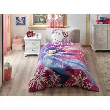 

Crown Frozen Licensed Quilted Four Seasons Duvet Cover Set Single Personality
