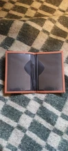 Cartera Unisex de alta calidad para hombre y mujer, soporte para pasaporte de viaje, Funda de cuero PU para monedero, tarjetero de identificación, 1 ud.