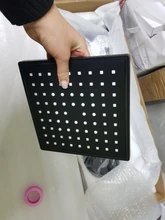 Bathroom Faucet Black Rain Shower Head Thermostatic Bath Faucet Wall Mounted Bathtub