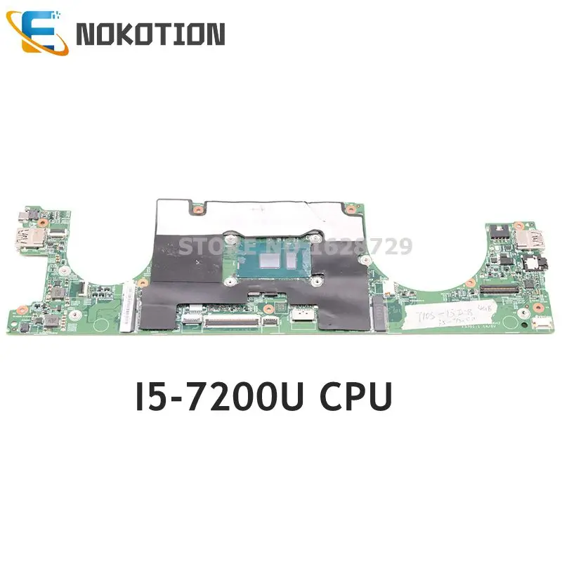 NOKOTION 46M. 0A7MB. 0011 5B20M36030 для lenovo Ideapad AIR13 710S-13IKB материнская плата для ноутбука SR2ZU I5-7200U процессор