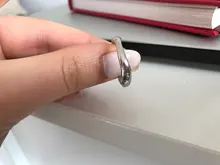 Anillo abierto de 100% Plata de Ley 925 para mujer, diseño de onda Irregular minimalista, joyería de Color dorado, bisutería de cumpleaños