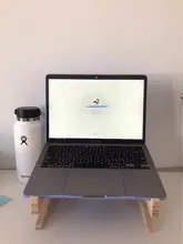 Soporte Universal de madera para portátil, soporte de refrigeración para Notebook, Macbook Pro, Air, IPad Pro, soporte de madera desmontable