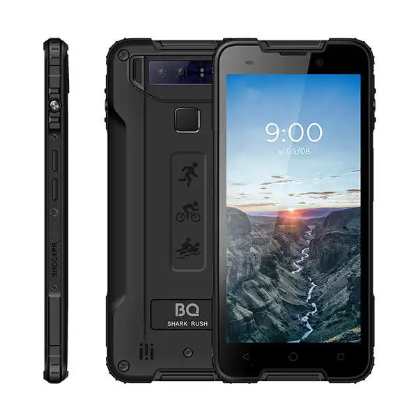 Смартфон BQ 5541L Shark Rush Black - Цвет: Черный