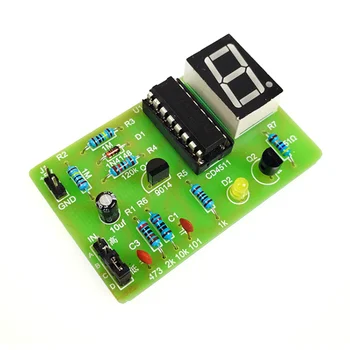 

Taidacent 10 Pcs Digital LED Logic Pen Electronical Circuit Practice Basic Experiment Kit Level Test DIY Kit Electronics Fun Kit