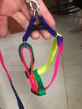 Harness Leash Traction Rope Lead Pet-Dog-Collar Rainbow Colorful Durable Nylon And 120cm