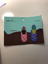 Marcapáginas magnético de Cactus Sakura Unicorn, marcador de página para estudiantes, papelería, suministros escolares y de oficina, 1 Juego