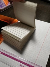 Yoofun-Bloc de notas creativo para la agenda diaria, 50 hojas, para la agenda, suministros escolares, papelería