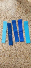 Bandas de goma resistentes para Yoga, 5 colores, Entrenamiento de interior, Fitness, glúteos, Pilates, ejercicio, gimnasio, equipo de entrenamiento