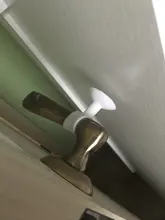 Perilla de puerta de pared, almohadilla silenciadora de impactos, manija de la puerta del armario, silenciador de bloqueo de silicona anticolisión, amortiguador, Tope de puerta, 2 uds.