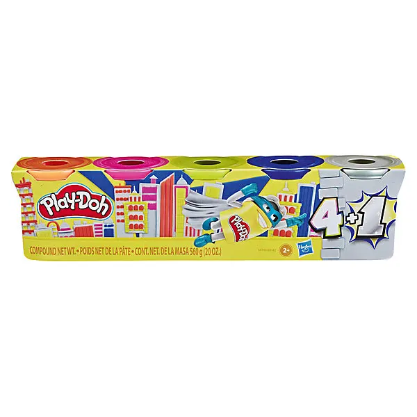 Промо-набор пластилина Play-Doh, 4+ 1 банка серебряного цвета