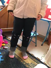 Pantalones vaqueros con dibujo de gato para niñas, mallas de lápiz para primavera y otoño, nueva moda