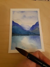 Umitive-Juego de 5 unidades de pinceles de caligrafía China tradicional de bambú, arte de escritura, suministros de pintura