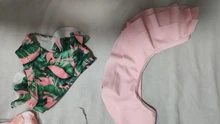 Traje de baño a juego para madre e hija, bañador a rayas de una pieza para Familia