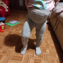 YWHUANSEN-pantis transpirables de algodón para niñas pequeñas, mallas tejidas de malla, 0-6 años, primavera, verano y otoño