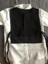 Shirt Costume Blouse Long-Tops Two-Piece-Set Loose White Little-Girls Korean Fashion