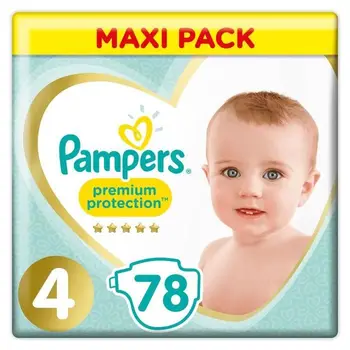

PAMPERS Premium Protection diaper Size 4 - 78 layer-Mega Pack