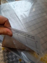 Base de corte con cuadricula de medición, esterilla adhesiva transparente de repuesto con 15 unidades, dimensiones 12x12 pulgadas, 1-15 piezas