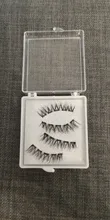 LEKOFO-pestañas postizas magnéticas 8D, conjunto de 5 pestañas de visón gruesas de imitación, magnéticas, naturales, pinzas, 2 pares