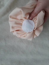 Headband Flower Hair-Accessories Bow Baby Newborn Knot Cotton Soft Hat