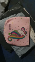 Zipper Pouch Wallets-Money-Bag Coin-Purses-Holder Unicorn Change Animal Girl Kids Children