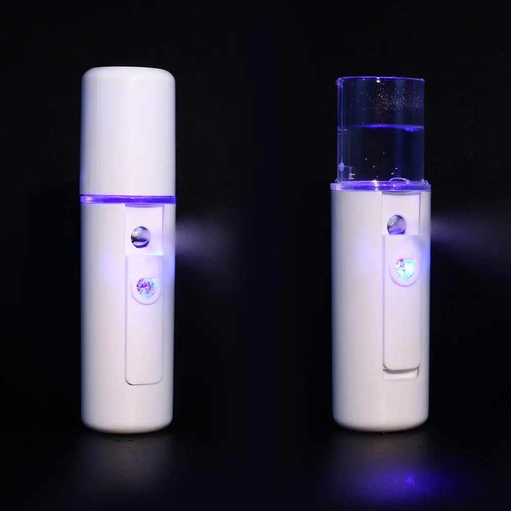 Facial Moisturizing Beauty Instrument USB Charging Portable Nano Mist Spray Handy Atomization Mister Device Face Steamer Tool