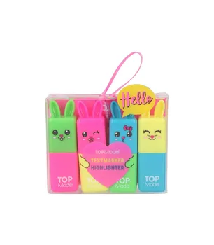 

Topmodel- Set of 4 Mini fluorescent marker pens