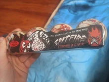 Spitfire-ruedas originales para monopatín, 52mm, 101, 53mm, 54mm, 99, para monopatín