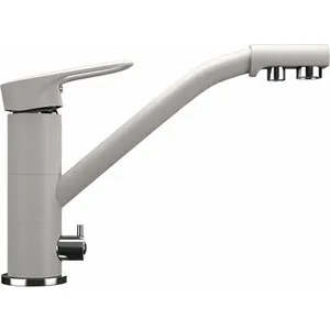 

Kitchen faucet with connection to the filter with drinking water ulgran u-010 White (u-010-331)