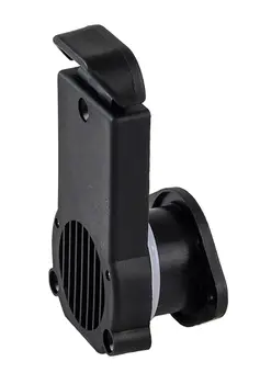 

Drain Valve with gate for PVC boat h24mm, Black