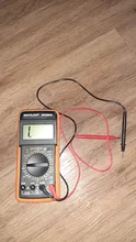 Multímetro Digital profesional DT9205A, medidor Manual de rango de voltaje, valores eficaces verdaderos, probador de transistores, herramienta de electricista