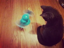 Pet-Dog-Cat-Toy Windmill Rotating-Turntable Luminous-Ball Dog-Training Interactive Teasing