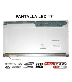 

LAPTOP LCD SCREEN 17 "LP171W01 LP171WP4 LP171WX2 LTN170X2-L02 N170C2-L02 B170PW06