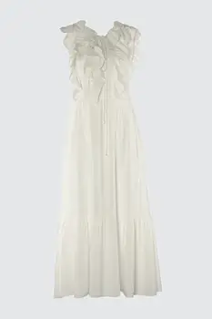 

Trendyol Frilly Viscose Dress TBESS20EL0780