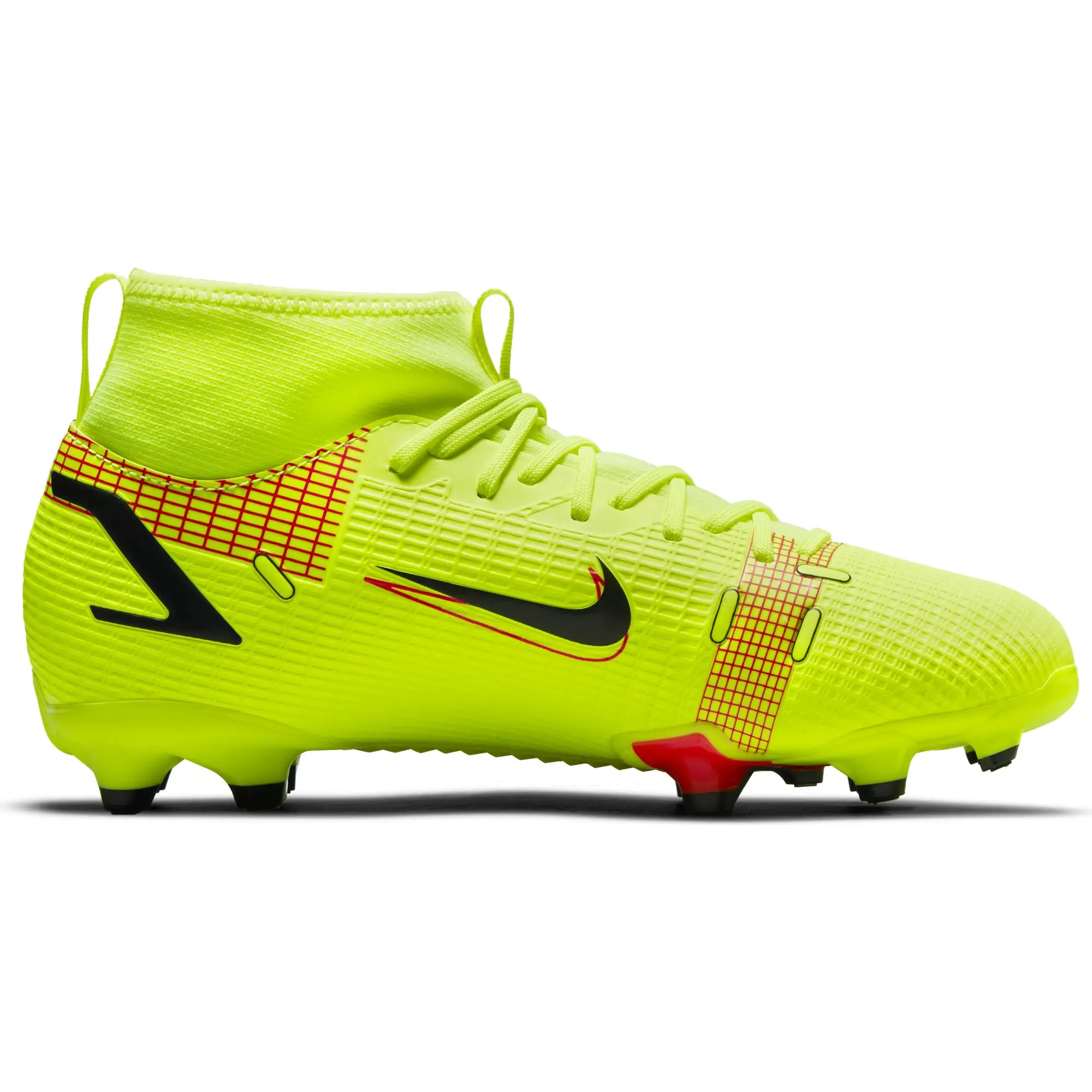 Nike-zapatillas De Fútbol Mercurial Jr Superfly 8 Academy Multi-suelo Para Niños, Zapatos De CV1127-760 Verde, Nike