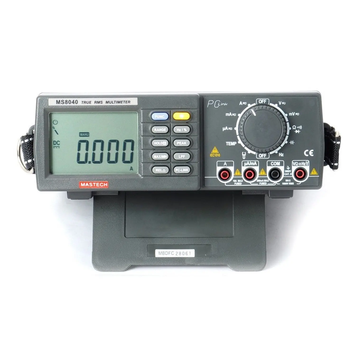 Mastech MS8040-Bench верхний мультиметр 22000 отсчетов переменного/постоянного напряжения и тока с подключением к ПК