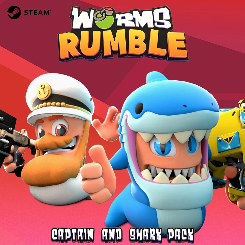 Worms Rumble - Captain & Shark Double Pack (PC) [Цифровая версия] |